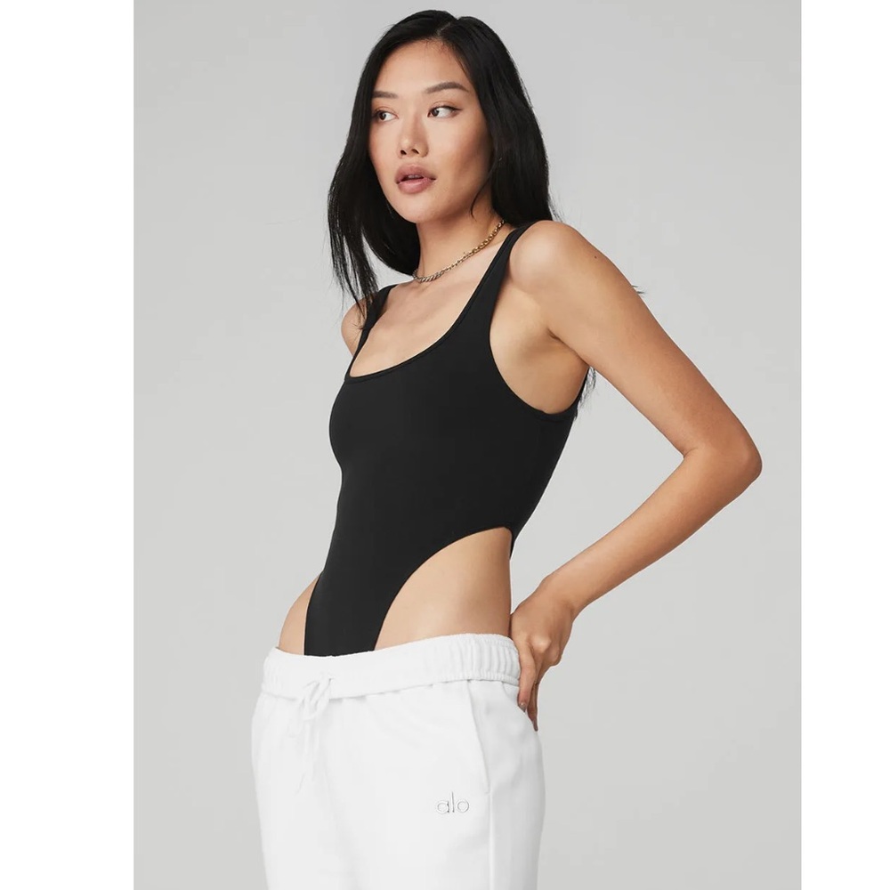 Alo Yoga Airbrush high-leg bodysuit